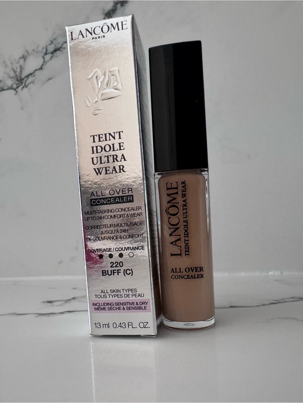Lancôme Teint Idole Ultra Wear All Over Concealer - Buff (220) Beige